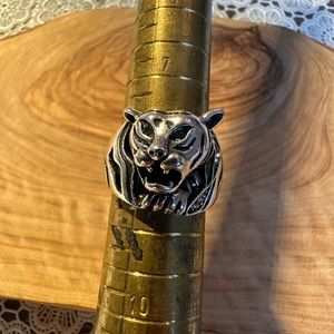 Panther ring (silver)